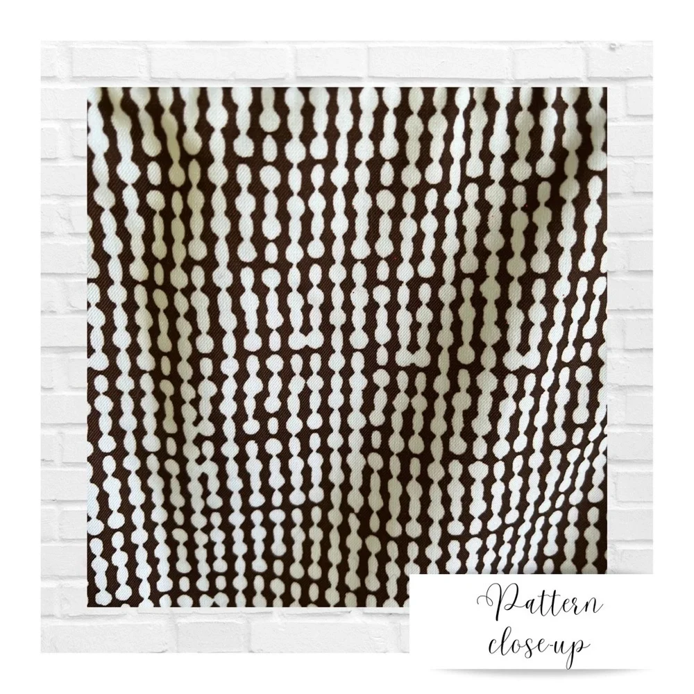 IZOD XFG Stretch Quick Dry Golf Skort Brown and White Dotted Pattern Women’s s…
